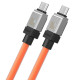 Кабель Baseus CoolPlay Series Fast Charging Cable Type-C to Type-C 100W 1m Orange (CAKW000207)