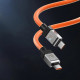 Кабель Baseus CoolPlay Series Fast Charging Cable Type-C to Type-C 100W 1m Orange (CAKW000207)