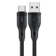 Кабель ACEFAST C8-04 USB-A to USB-C charging data cable Black (6974316282693)