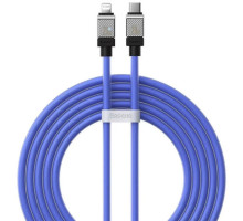 Кабель Baseus CoolPlay Series Fast Charging Cable Type-C to iP 20W 2m Blue (CAKW000103)