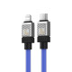 Кабель Baseus CoolPlay Series Fast Charging Cable Type-C to iP 20W 2m Blue (CAKW000103)