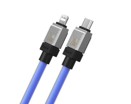 Кабель Baseus CoolPlay Series Fast Charging Cable Type-C to iP 20W 2m Blue (CAKW000103)