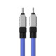 Кабель Baseus CoolPlay Series Fast Charging Cable Type-C to iP 20W 2m Blue (CAKW000103)