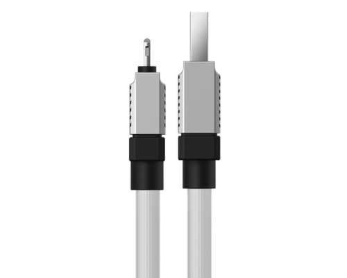 Кабель Baseus CoolPlay Series Fast Charging Cable USB to iP 2.4A 1m White (CAKW000402)