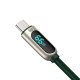 Кабель Baseus Display Fast Charging Data Cable USB to Type-C 66W 2m Green (CASX020106)