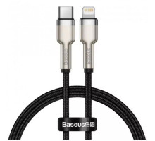 Кабель Baseus Cafule Series Metal Data Cable Type-C to iP PD 20W 0.25m Black (CATLJK-01)