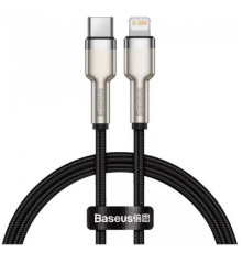 Кабель Baseus Cafule Series Metal Data Cable Type-C to iP PD 20W 0.25m Black (CATLJK-01)