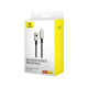 Кабель Baseus Unbreakable Series Fast Charging Data Cable Type-C to iP 20W 2m Stellar White (P10355803221-01)