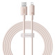 Кабель Baseus Habitat Series Fast Charging Cable USB to iP 2.4A 2m Wheat Pink (P10360200421-01)