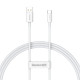 Кабель Baseus Superior Series (SUPERVOOC) Fast Charging Data Cable USB to Type-C 65W 1m White (CAYS000902)
