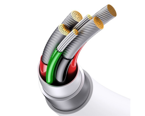 Кабель Baseus Superior Series (SUPERVOOC) Fast Charging Data Cable USB to Type-C 65W 1m White (CAYS000902)