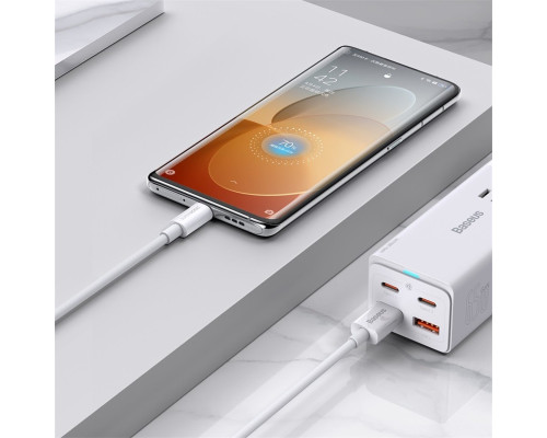 Кабель Baseus Superior Series (SUPERVOOC) Fast Charging Data Cable USB to Type-C 65W 1m White (CAYS000902)