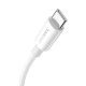 Кабель Baseus Superior Series (SUPERVOOC) Fast Charging Data Cable USB to Type-C 65W 1m White (CAYS000902)