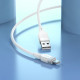 Кабель HOCO X109 Energy silicone charging data cable Type-C(L=1M) White (6942007636254)