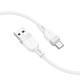 Кабель HOCO X109 Energy silicone charging data cable Type-C(L=1M) White (6942007636254)