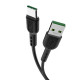 Кабель HOCO X33 Type-C 5A Surge charging data cable Black (6931474706119)