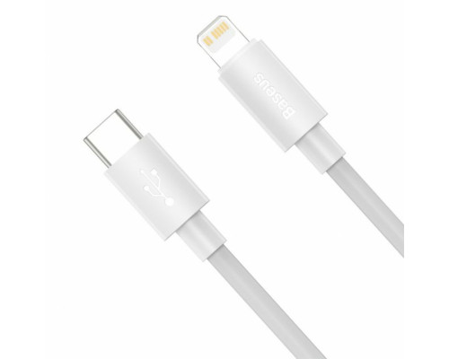 Кабель Baseus Superior Series Fast Charging Data Cable Type-C to iP PD 20W 2m White (CATLYS-C02)