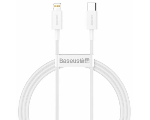Кабель Baseus Superior Series Fast Charging Data Cable Type-C to iP PD 20W 2m White (CATLYS-C02)