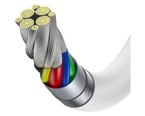 Кабель Baseus Superior Series Fast Charging Data Cable Type-C to Type-C 100W 2m White (CATYS-C02)
