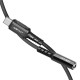 Кабель ACEFAST C1-07 USB-C to 3.5mm aluminum alloy headphones adapter cable Black (AFC1-07B)