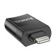 Адаптер HOCO UA17 iP Male to USB female USB2.0 adapter Black (6931474761989)