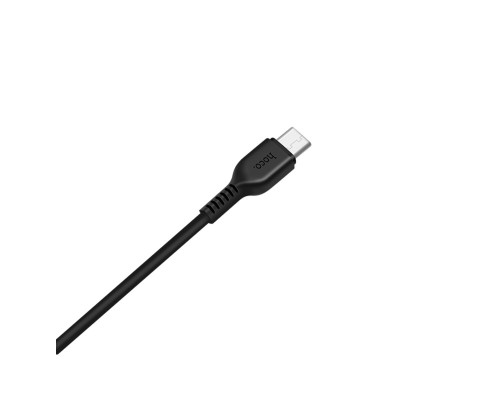 Кабель HOCO X20 USB to Type-C 3A, 2m, PVC, TPE connectors, Black (6957531068907)