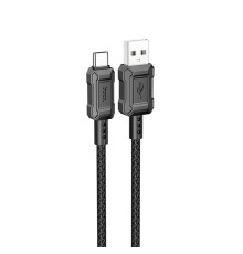 Кабель HOCO X94 Leader charging data cable Type-C Black (6931474794291)