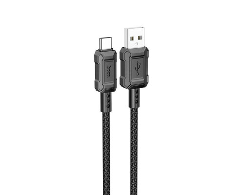 Кабель HOCO X94 Leader charging data cable Type-C Black (6931474794291)