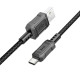 Кабель HOCO X94 Leader charging data cable Type-C Black (6931474794291)