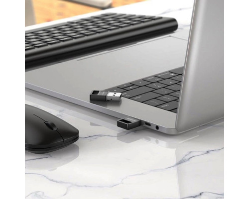 Адаптер Bluetooth BOROFONE DH8 USB BT adapter Black (6941991109652)