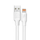 Кабель WUW-X169 USB Lightning 5А white (6972573331642)