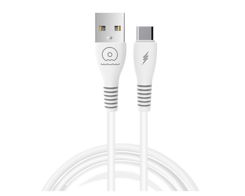 Кабель WUW-X195 USB Type-C 2,4A 1m white (WUW-X195TC)