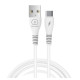 Кабель WUW-X195 USB Type-C 2,4A 1m white (WUW-X195TC)