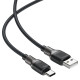 Кабель ACEFAST C10-04 USB to Type-C 3A, 1.2m, silicone, zinc connectors, Black (6974316283126)