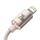 Кабель Baseus Crystal Shine Series Fast Charging Data Cable Type-C to iP 20W 1.2m Pink (CAJY001304)