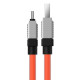 Кабель Baseus CoolPlay Series Fast Charging Cable USB to Type-C 100W 2m Orange (CAKW000707)