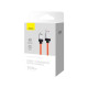 Кабель Baseus CoolPlay Series Fast Charging Cable USB to Type-C 100W 2m Orange (CAKW000707)