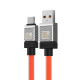 Кабель Baseus CoolPlay Series Fast Charging Cable USB to Type-C 100W 2m Orange (CAKW000707)