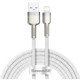 Кабель Baseus Cafule Series Metal Data Cable USB to IP 2.4A 1m White (CALJK-A02)