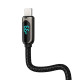 Кабель Baseus Display Fast Charging Data Cable USB to Type-C 66W 1m Black (CASX020001)