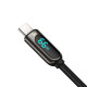 Кабель Baseus Display Fast Charging Data Cable USB to Type-C 66W 1m Black (CASX020001)