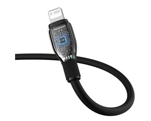 Кабель Baseus Pudding Series Fast Charging Cable Type-C to iP 20W 1.2m Cluster Black (P10355701111-00)