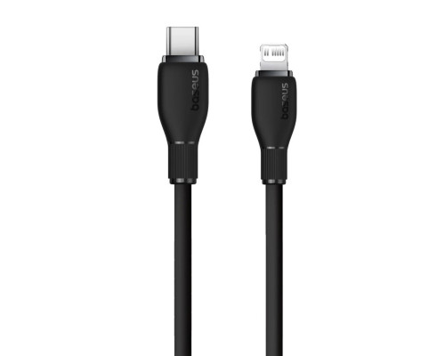 Кабель Baseus Pudding Series Fast Charging Cable Type-C to iP 20W 1.2m Cluster Black (P10355701111-00)