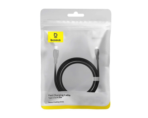 Кабель Baseus Pudding Series Fast Charging Cable Type-C to iP 20W 1.2m Cluster Black (P10355701111-00)