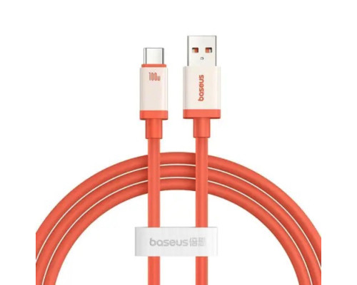 Кабель Baseus 0℃ Series Fast Charging Data Cable USB to Type-C 100W 1m Canyon Coral (P10368801731-00)