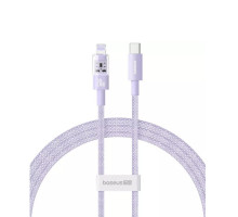 Кабель Baseus Gem Fast-Charging Data Cable USB-C to iP 20W 1m Nebula Purple (P10373001511-00)