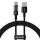 Кабель Baseus Gem Fast-Charging Data Cable USB to USB-C 100W 1m Cluster Black (P10373002111-00)