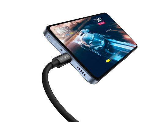 Кабель Baseus Superior Series (SUPERVOOC) Fast Charging Data Cable USB to Type-C 65W 1m Black (CAYS000901)