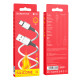 Кабель BOROFONE BX83 Type-C Famous silicone charging data cable White (6974443386424)