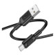 Кабель BOROFONE BX111 Feliz charging data cable Type-C 1m Black (6941991115080)